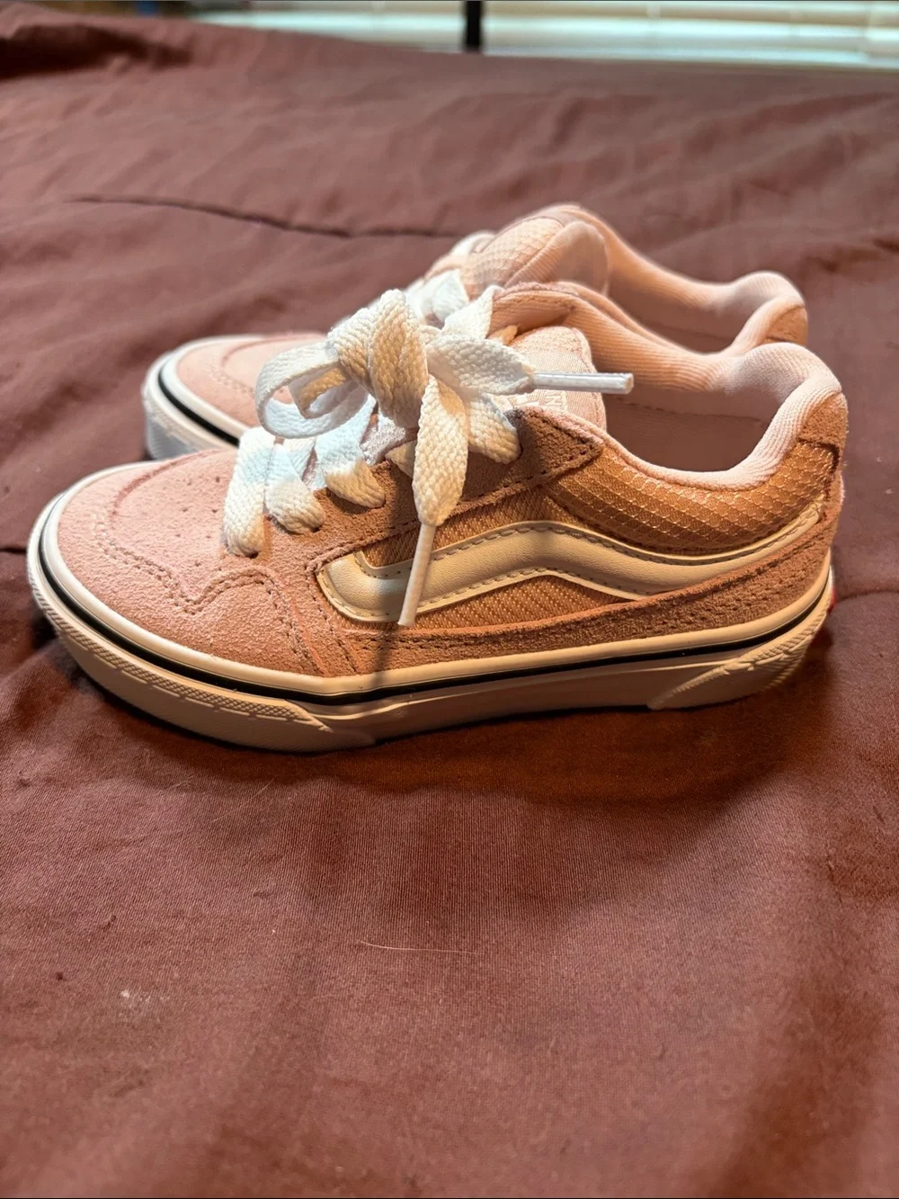 Vans light pink